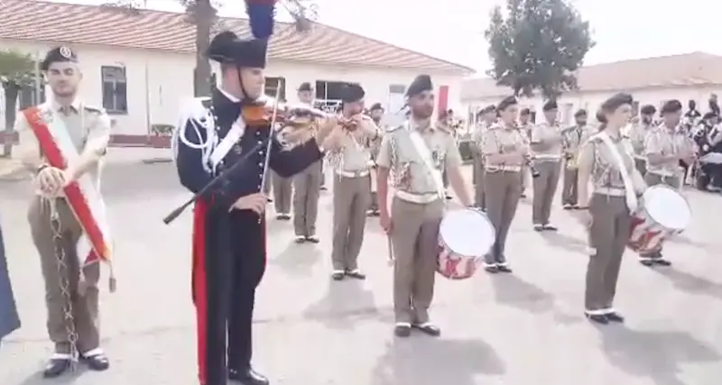 Emozioni in musica durante il giuramento del 138° corso della Scuola Allievi Carabinieri di Iglesias
