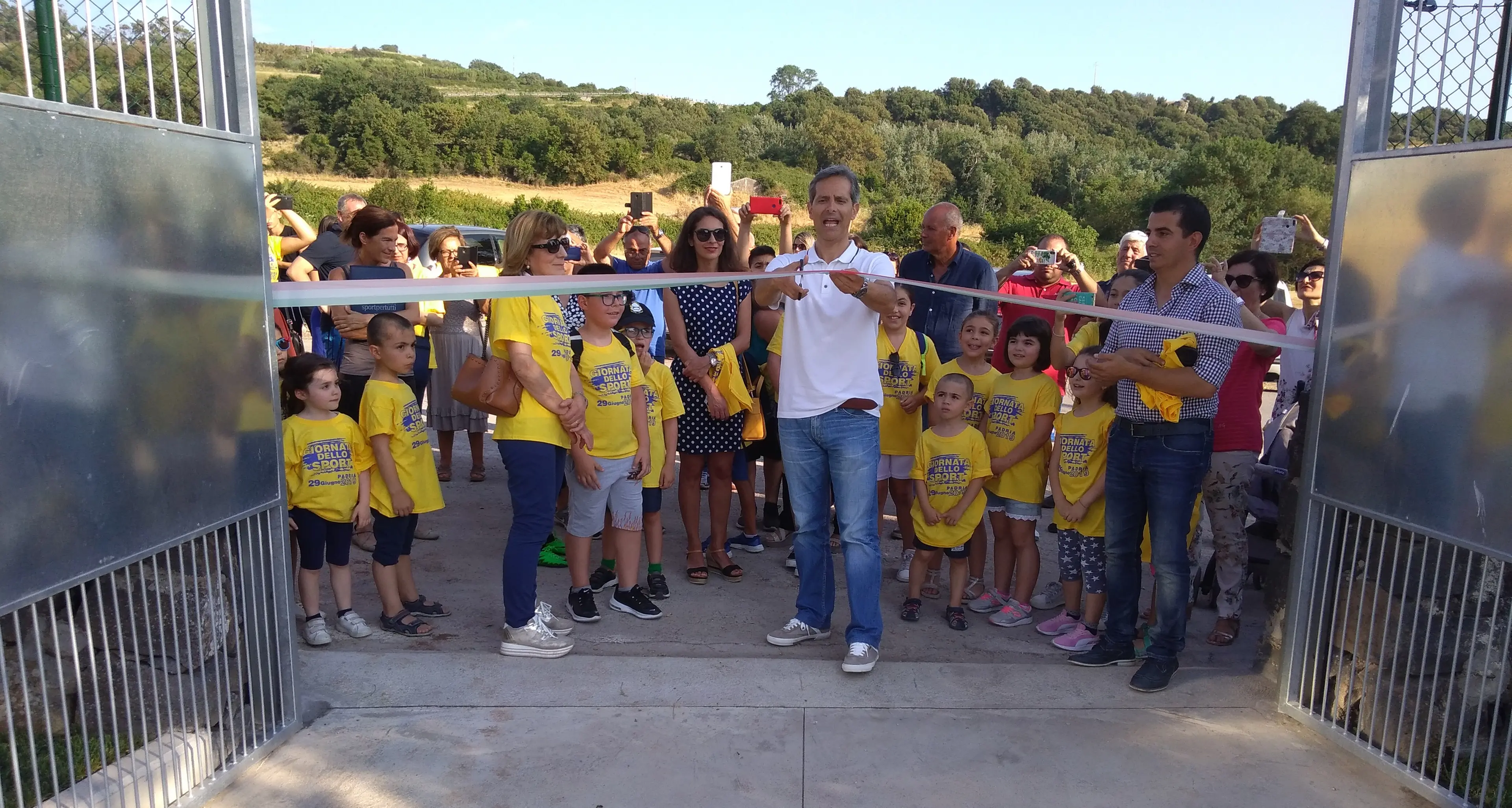 Padria, inaugurata la cittadella sportiva