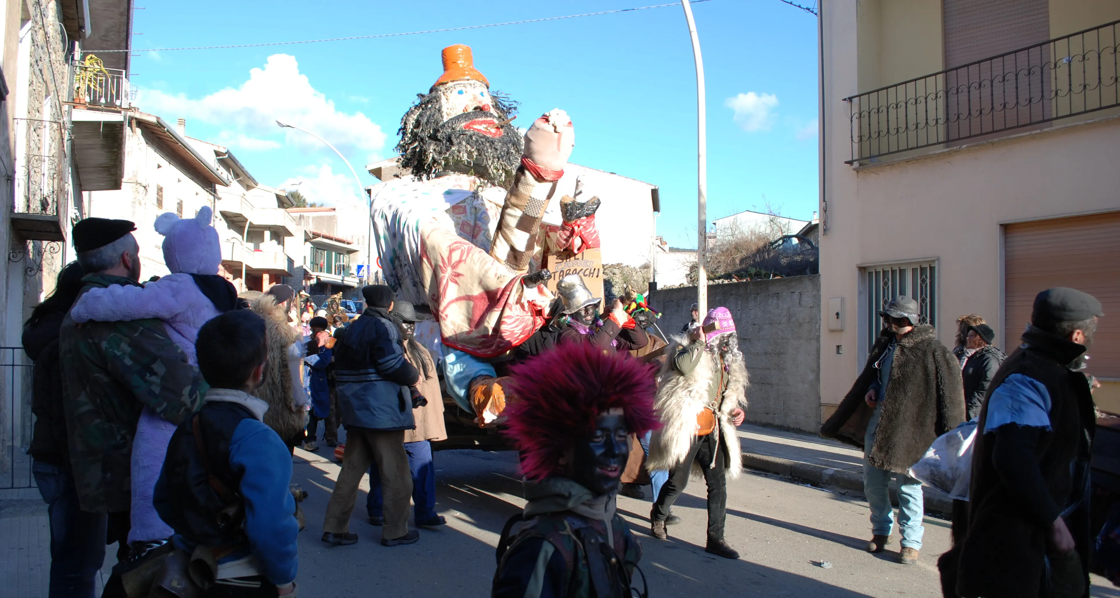 Il Carnevale di Ovodda. Su Me'uris de lessia