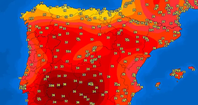 Caldo anomalo: punte di 40 gradi a maggio