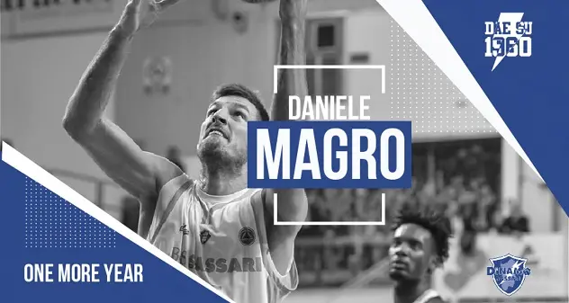Dinamo, arriva la conferma di Daniele Magro