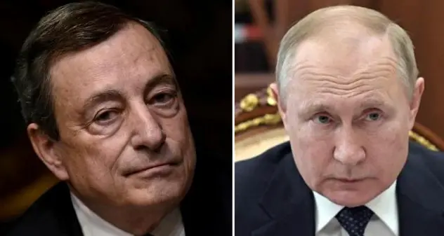 Telefonata Putin-Draghi: “Fornitura ininterrotta di gas all’Italia”