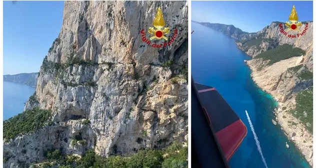 Baunei. Scalatori francesi rimasti bloccati in parete rocciosa: soccorsi e recuperati