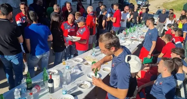 Gavoi. Il Taloro perde in casa con L'Aquila ma è grande accoglienza: i ringraziamenti degli abruzzesi