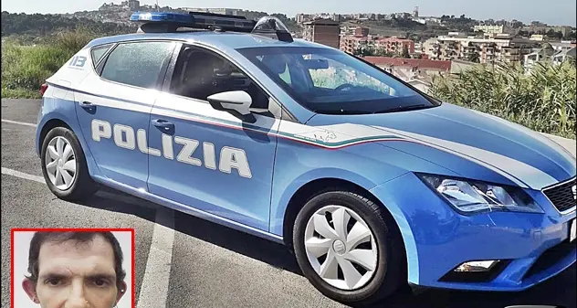 A bordo del Suv appena rubato c’è nuovamente Corrado Macciò: arrestato dalla Polizia