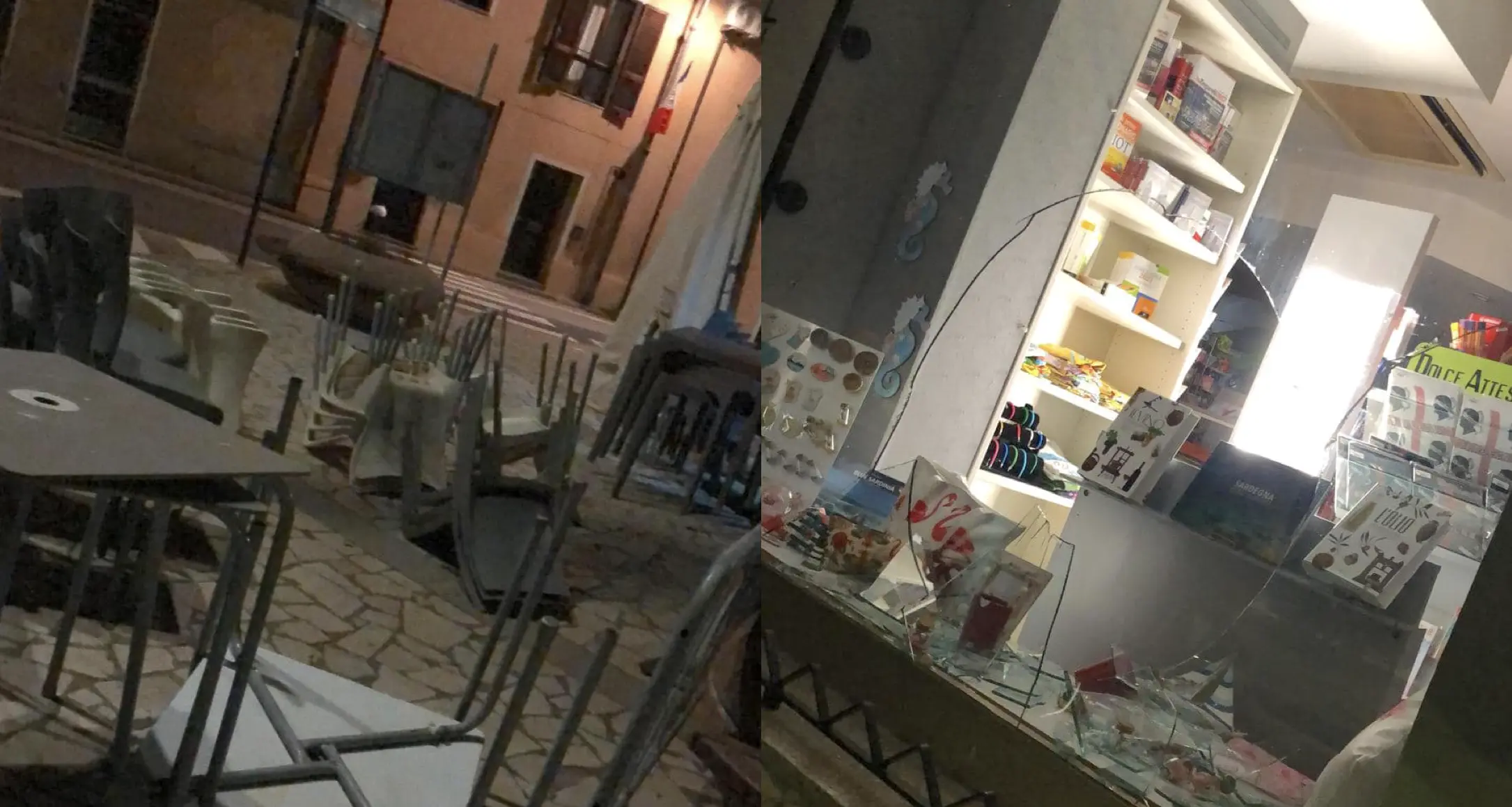 Muravera. Devastano un bar e una cartoleria in Piazza Europa. I vandali hanno le ore contate