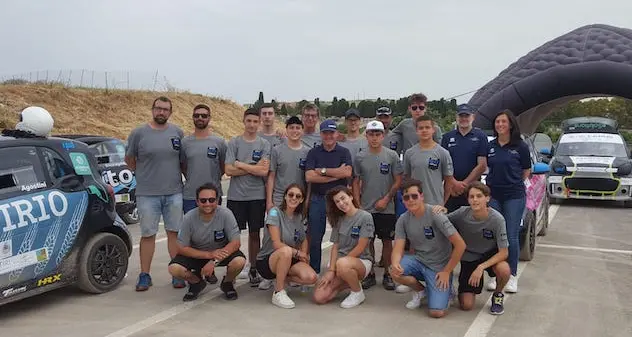 La leggenda Biasion in visita all'Aci Sport Academy