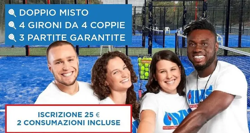 Sport e solidarietà: primo Torneo di Padel organizzato dall’Avis Provinciale di Sassari, aperte le iscrizioni