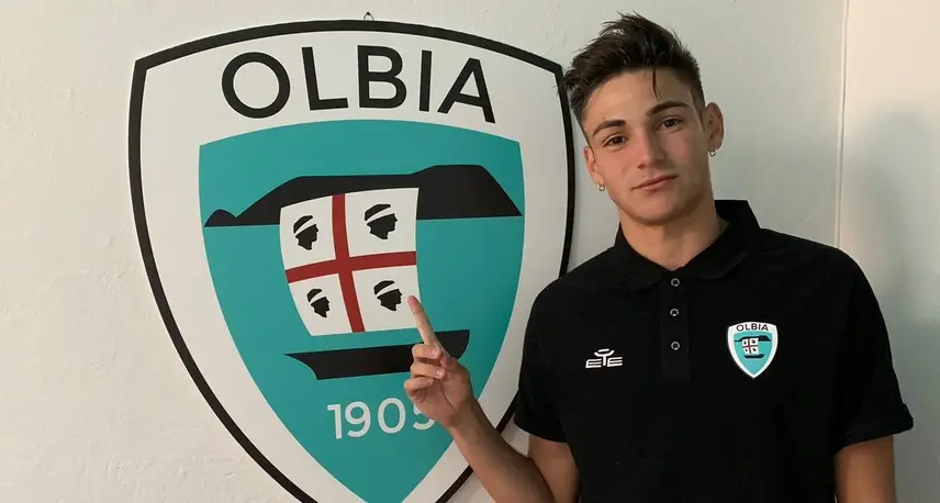 Olbia calcio, acquisito a titolo definitivo Mattia Pitzalis