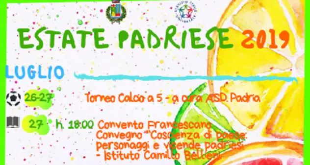Al via l’estate padriese 2019