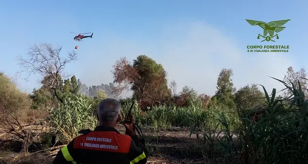 Incendio alla periferia di Montresta, in corso le operazioni di spegnimento