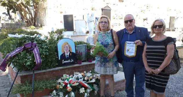 Per non dimenticare Emanuela Loi, Piscitelli: \"Onore a Lei e a tutti i caduti in servizio\"