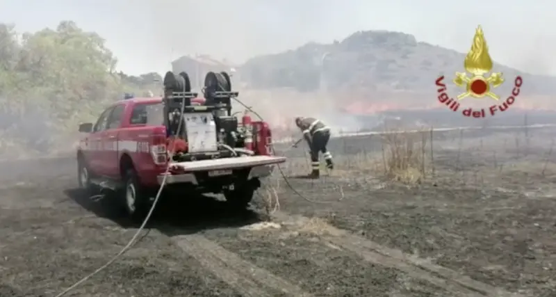 Previsione di pericolo incendio: codice arancione nel territorio di Cagliari