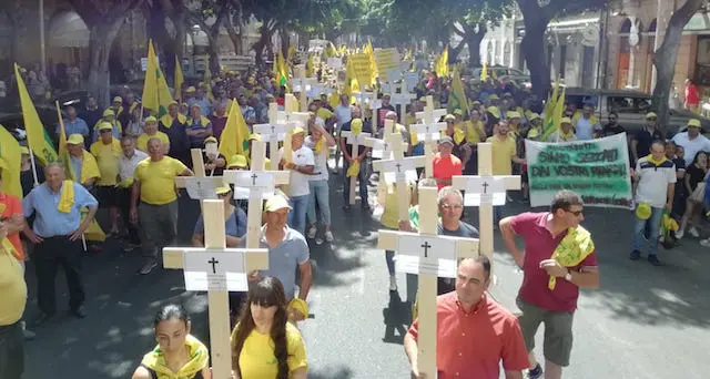 Oggi la protesta dei mille agricoltori. Coldiretti Sardegna: “Benvenuti nel mondo di Buracropoli\"