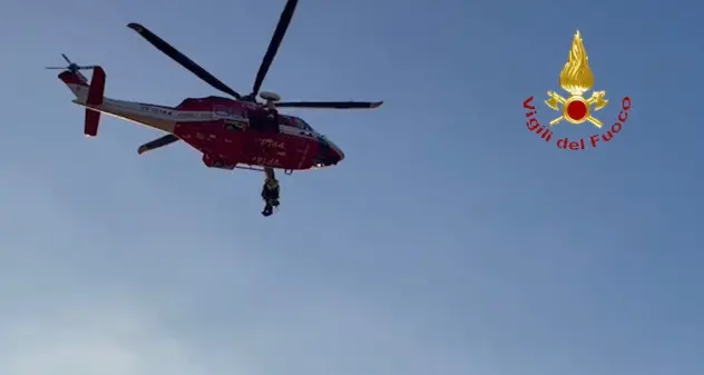 San Teodoro. Scivola da un costone, in azione l’elisoccorso per salvarlo