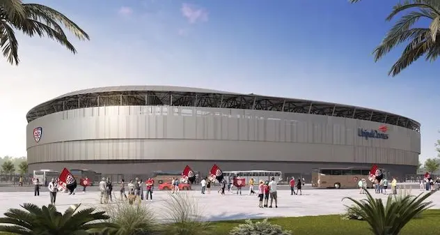 Il nuovo stadio di Cagliari: presentato il progetto definitivo. LE FOTO