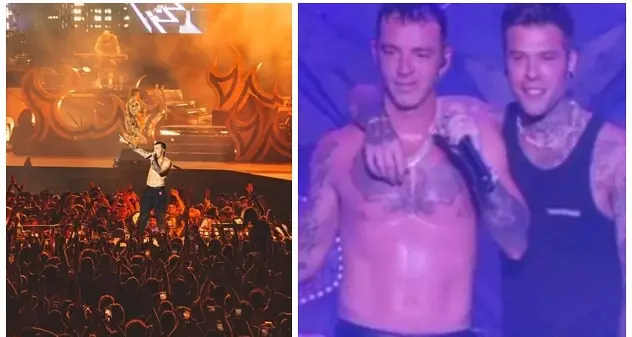 Salmo: il concerto è un successo. Infiamma San Siro e fa pace con Fedez