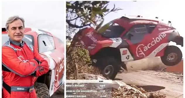 Teulada. Incidente per il padre del ferrarista Sainz durante gara di suv elettrici: finisce in ospedale