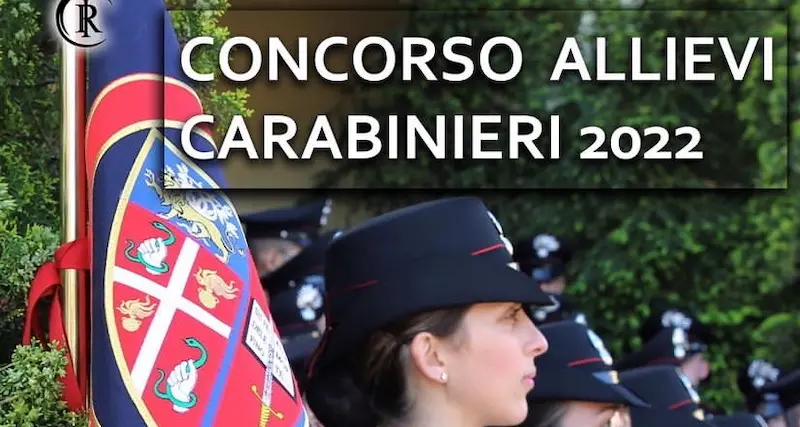Al via il concorso per 4.189 posti per Carabinieri