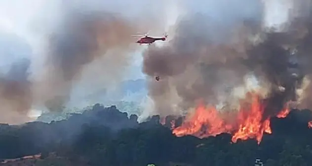 Oggi 24 roghi in Sardegna, Canadair anche nel sud dell’Isola