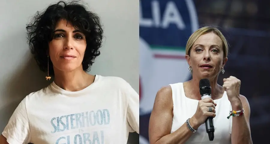 La cantante Giorgia a Giorgia Meloni: \"Rompi i cogl***\". La leader di Fdi: \"Non ascoltarmi\"