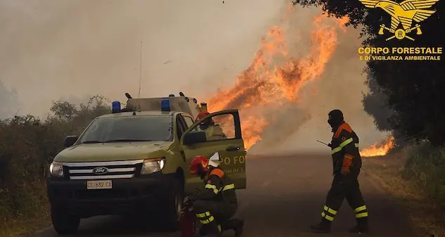 Incendi. Venerdì 19 agosto giornata da bollino rosso in Sardegna