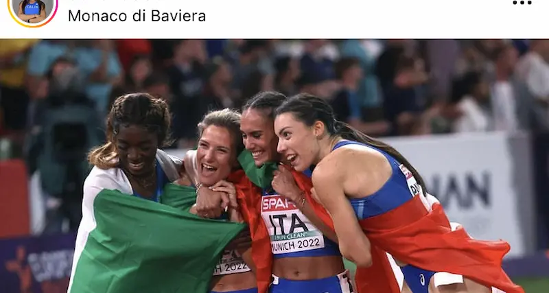 Europei Atletica. L'Italia con Dalia Kaddari porta a casa il terzo posto nella 4X100