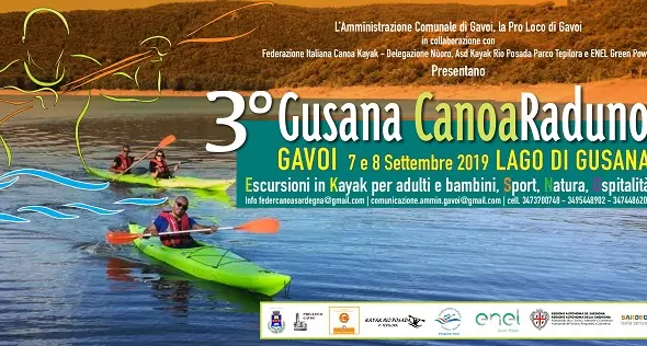 Sabato 7 e domenica 8 settembre il terzo Gusana CanoaRaduno