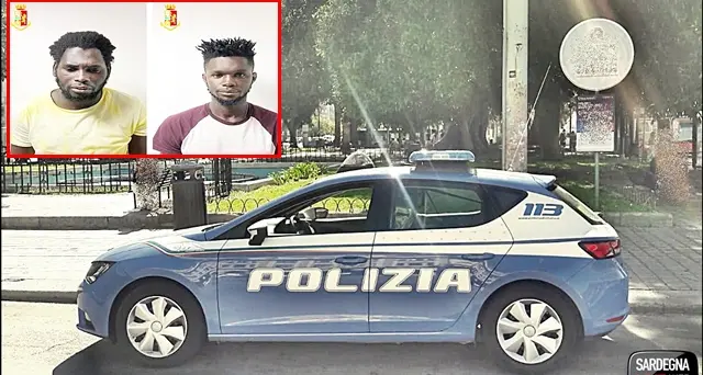 Droga alla Marina, i Falchi della Polizia di Stato arrestano due gambiani