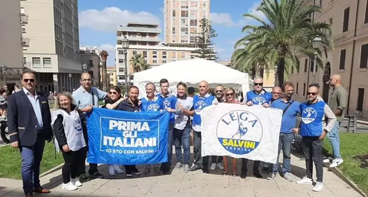 Anche in Sardegna la raccolta firme della Lega contro il Governo Conte Bis