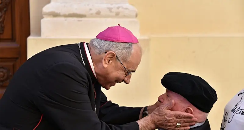 Monsignor Mosè Marcia saluta Nuoro e la Barbagia