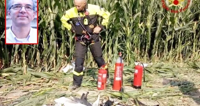 Precipita con l’ultraleggero, uomo muore carbonizzato