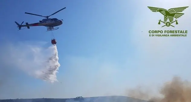 La Sardegna continua a bruciare: oggi 16 incendi