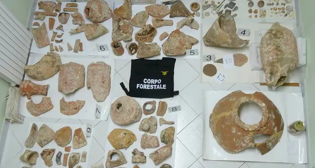 Prelievo illegale di manufatti archeologici dal fondale marino, denunciate tre persone