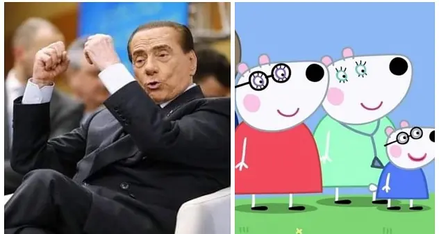 Due mamme in Peppa Pig, Berlusconi: \"Caso triste e preoccupante\"