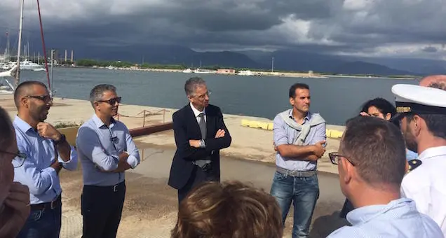 Infrastrutture portuali sarde. Visita dell’Assessore Frongia ad Arbatax e Santa Maria Navarrese