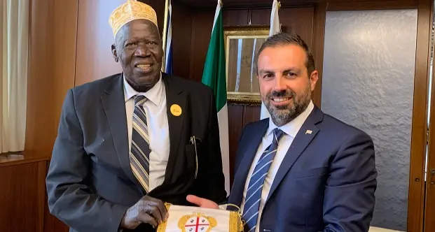 “Creare sinergie tra la Sardegna e l’Uganda”, Pais incontra il generale Moses Ali