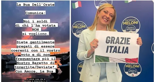 Titolare pub: \"Non vogliamo soldi di chi ha votato Meloni\", sui social impazza la polemica