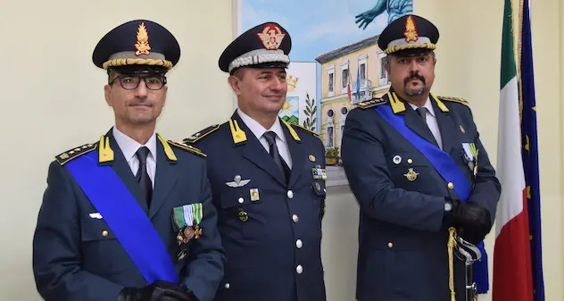 Il Colonnello Urgeghe lascia la direzione del Comando Provinciale della Guardia di Finanza di Nuoro