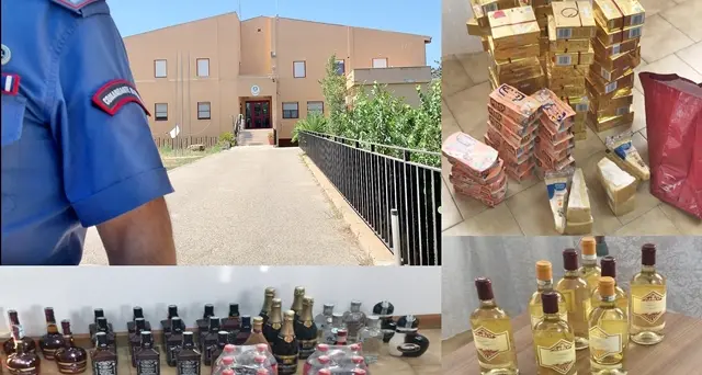 Liquori, vini costosi e generi alimentari nascosti dentro il passeggino, nei guai una coppia arrestata dai Carabinieri