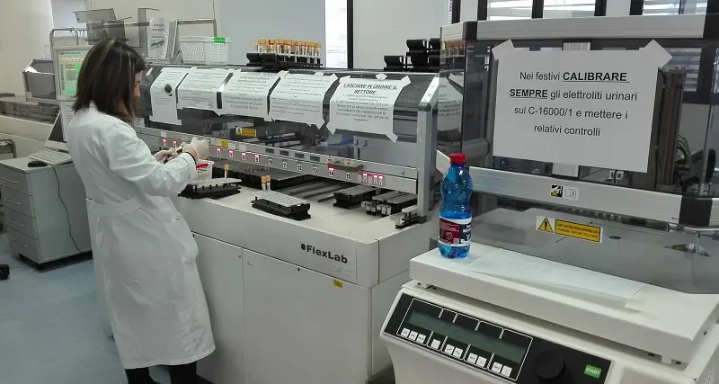 Al Palazzo Rosa un nuovo laboratorio analisi