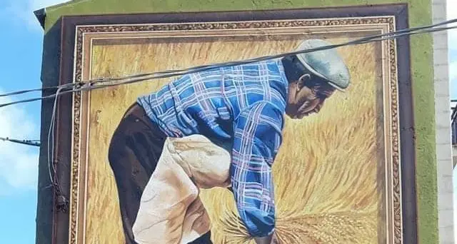 Semestene, restaurati 5 murales dell'artista Pina Monne
