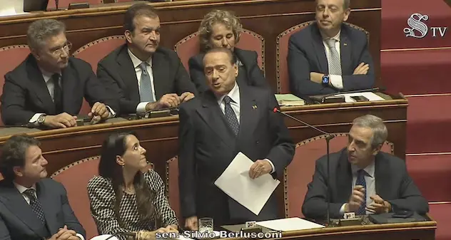 Berlusconi al Senato: “Riforma della giustizia è priorità irrinunciabile”