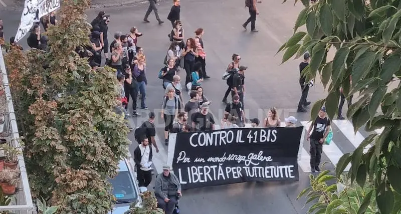 A Sassari manifestazione contro il 41 bis: “Per un mondo senza galera. Libertà per tutti e tutte”