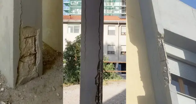 Crolli e cedimenti in case popolari a Sassari, appello a Prefetto e Questore