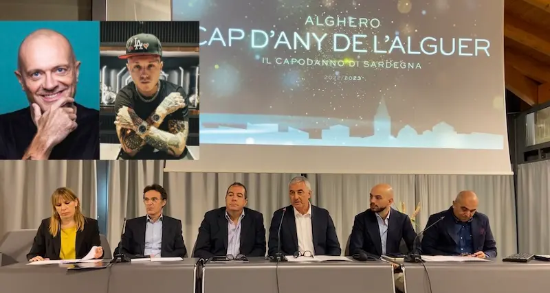 Alghero presenta il Capodanno: anticipa tutti e punta su Lazza e Max Pezzali