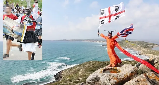 Andrea Mulas, 47 anni, di Oristano: “Con il costume di Oliena correrò alla Maratona di Palma di Maiorca per la mia meravigliosa terra”