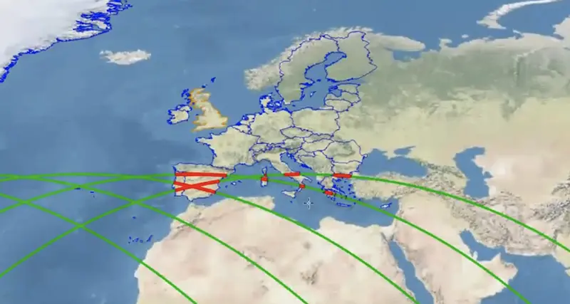 Razzo cinese in caduta: la Sardegna interessata da due traiettorie