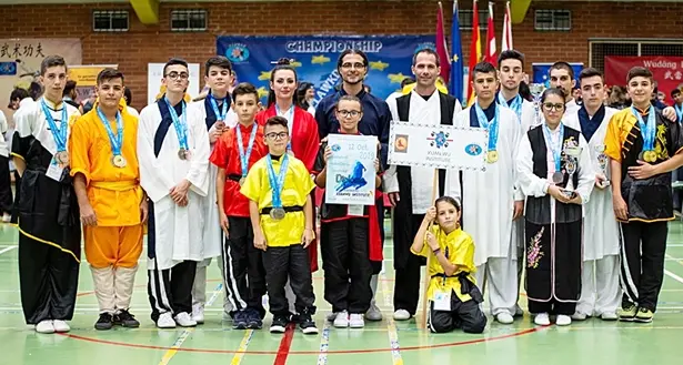 I piccoli campioncini di Kung Fu della Xuan Wu Institute primeggiano al Campionato internazionale in Spagna