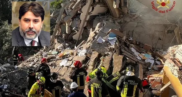 Crollo a Tiana. Solinas: “Tragedia immane che ha distrutto una famiglia e sconvolto una comunità”